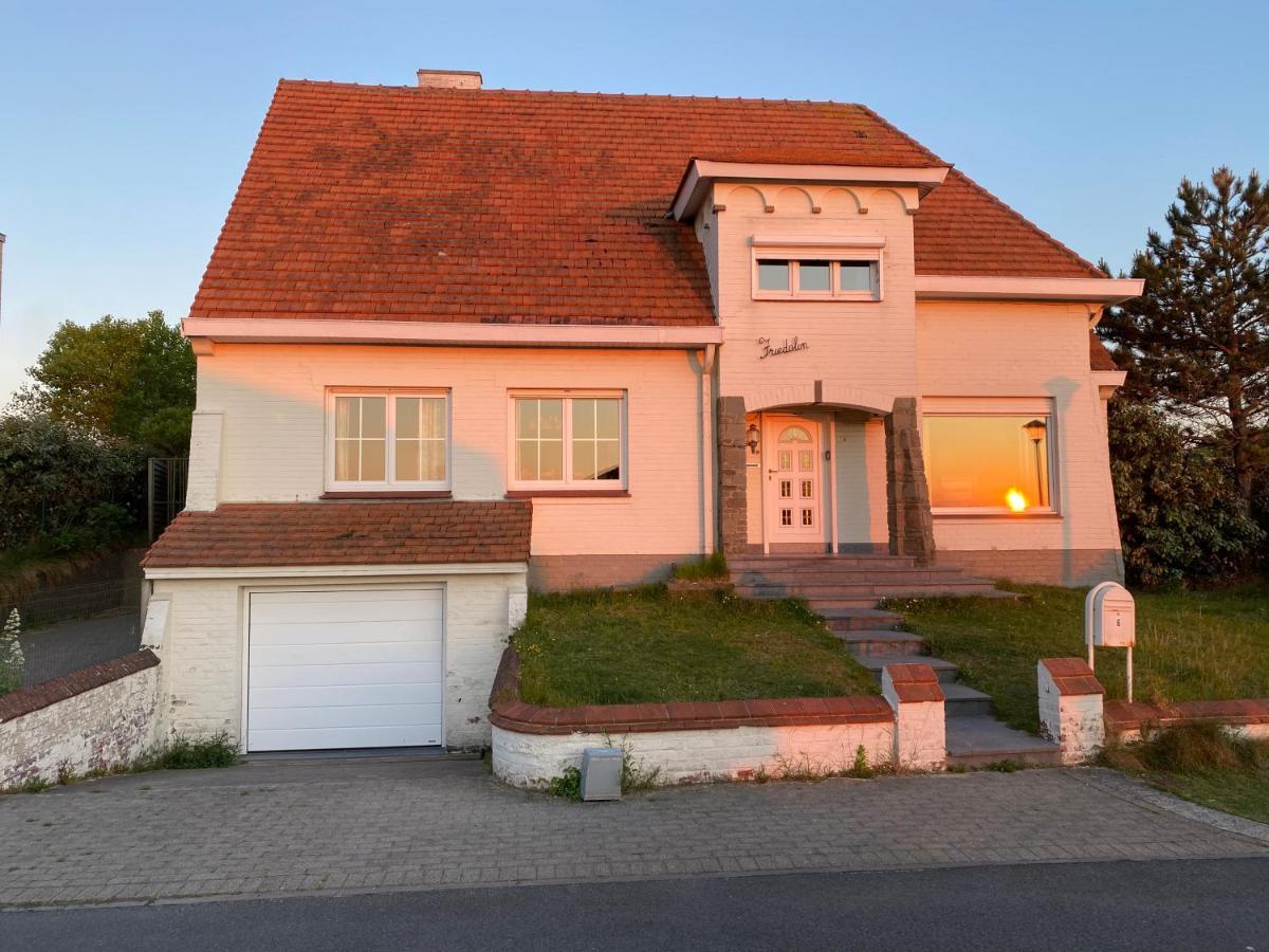 Villa Friedolin Heeft Zicht Op Zee En Duinen, In Duinenreservaat, Hot Tub Met Jacuzzi En Sauna Met Zeezichten Te Oostduinkerke Eksteriør billede
